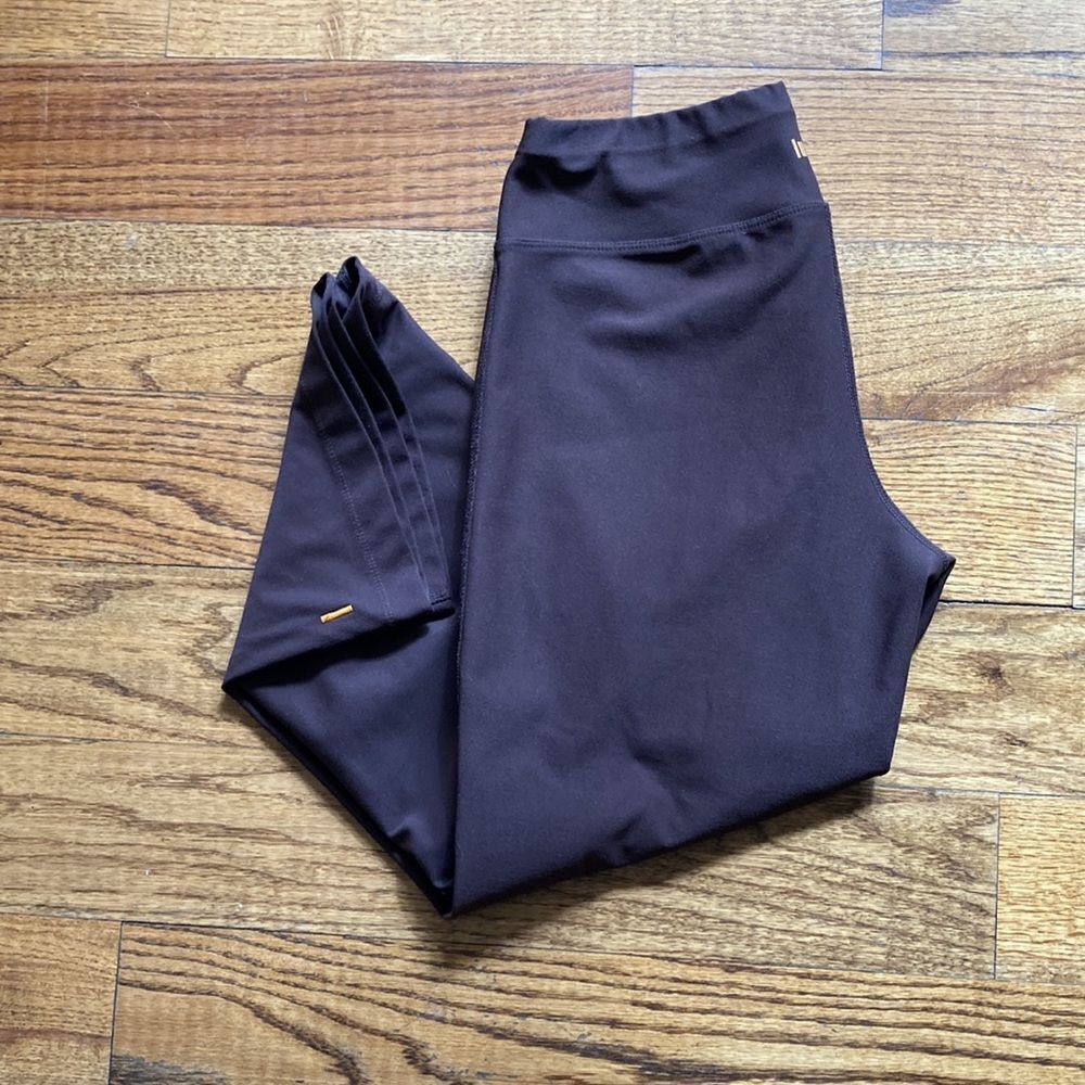 Lucy Tech Brown Pullon Running Workout Pants Size… - image 5